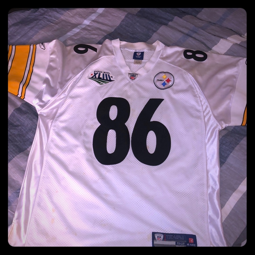 Reebok Hines Ward Jersey Vintage 52 2XL
